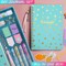Journal Kit for Girls Scrapbook & Diary Supplies Set (Multicolored) 10.55 x 1.9 x 12.59 inches